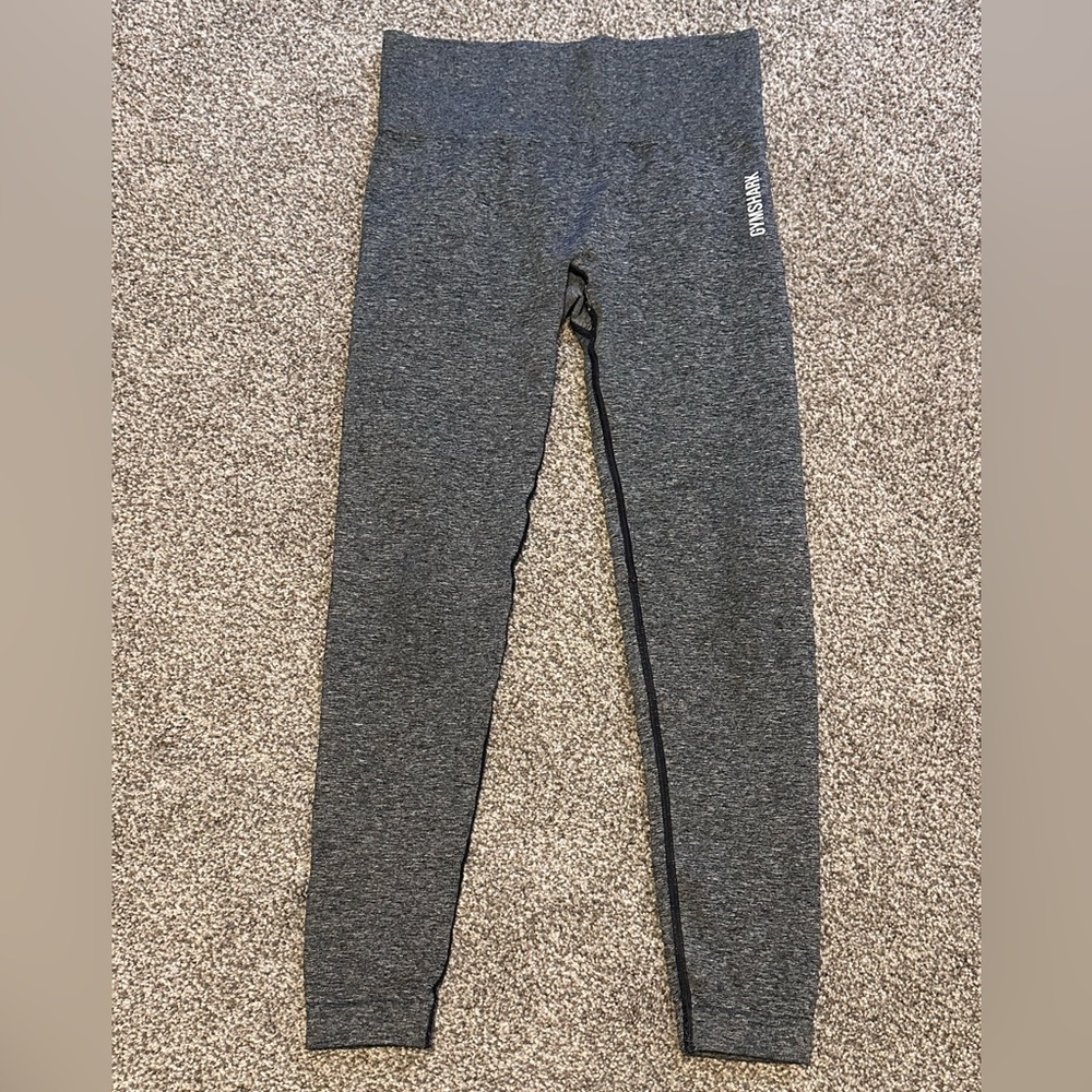 Gymshark Gray Seamless High-Waist Leggings